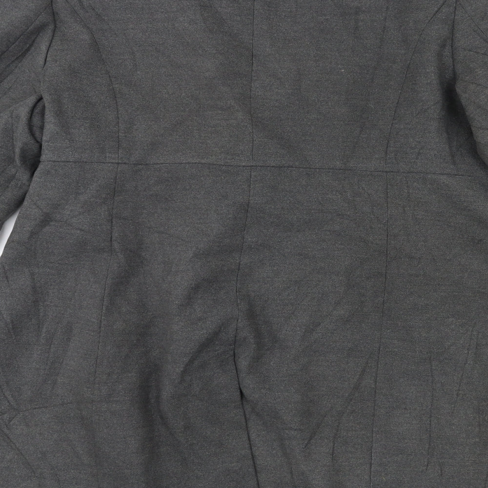 George Womens Grey   Overcoat Coat Size 24