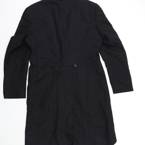 Preworn Mens Black   Tuxedo Suit Size 38