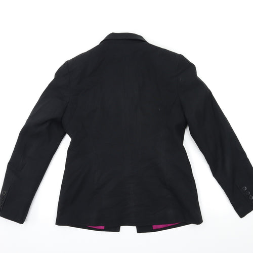 Topshop Womens Black   Jacket Blazer Size 10
