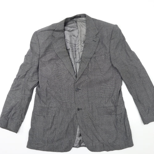 Marks and Spencer Mens Grey   Jacket Suit Jacket Size 44
