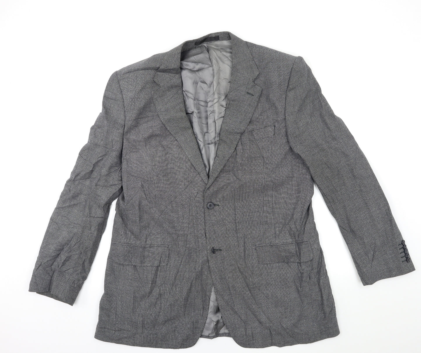Marks and Spencer Mens Grey   Jacket Suit Jacket Size 44