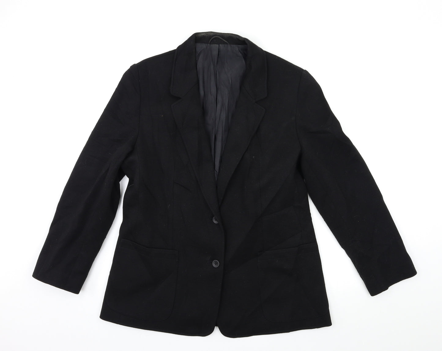 Marks and Spencer Womens Black   Jacket Suit Jacket Size 16