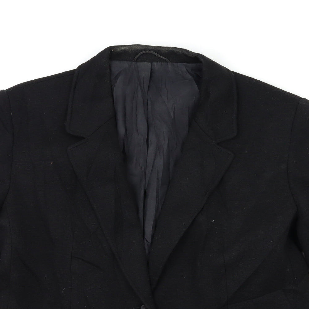 Marks and Spencer Womens Black   Jacket Suit Jacket Size 16