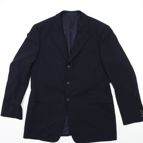 ARMANI Mens Blue   Jacket Suit Jacket Size 54
