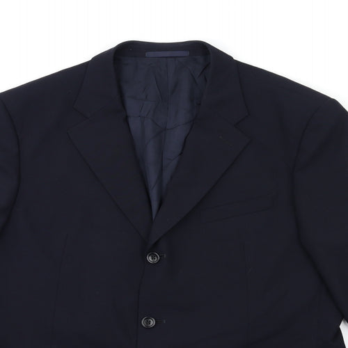 ARMANI Mens Blue   Jacket Suit Jacket Size 54