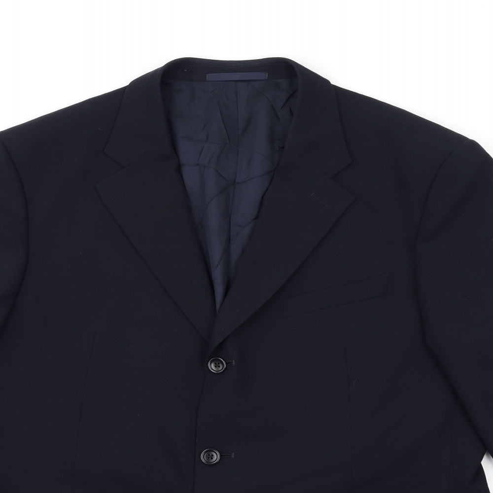 ARMANI Mens Blue   Jacket Suit Jacket Size 54