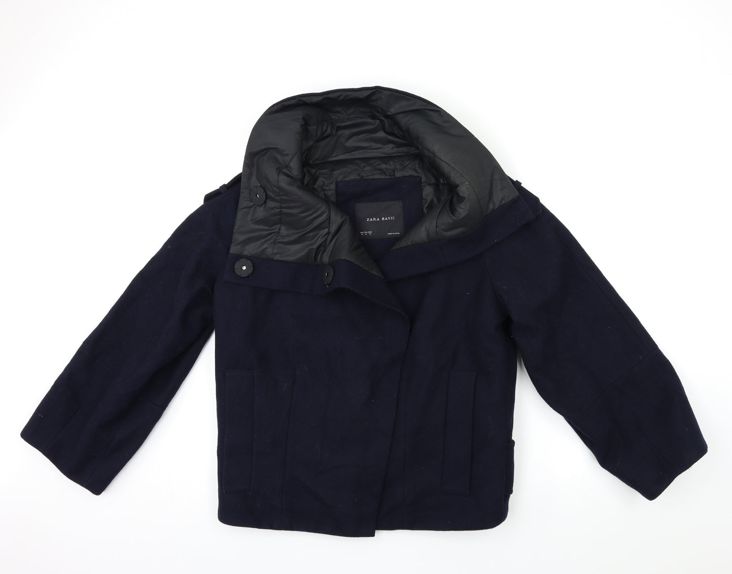 Zara Womens Blue   Jacket Coat Size M