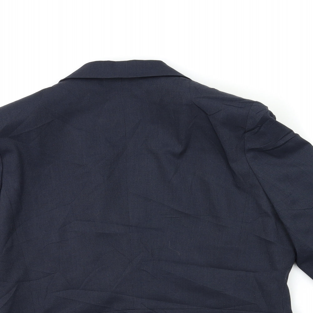 Mr Harry Mens Black Striped  Jacket Suit Jacket Size 44