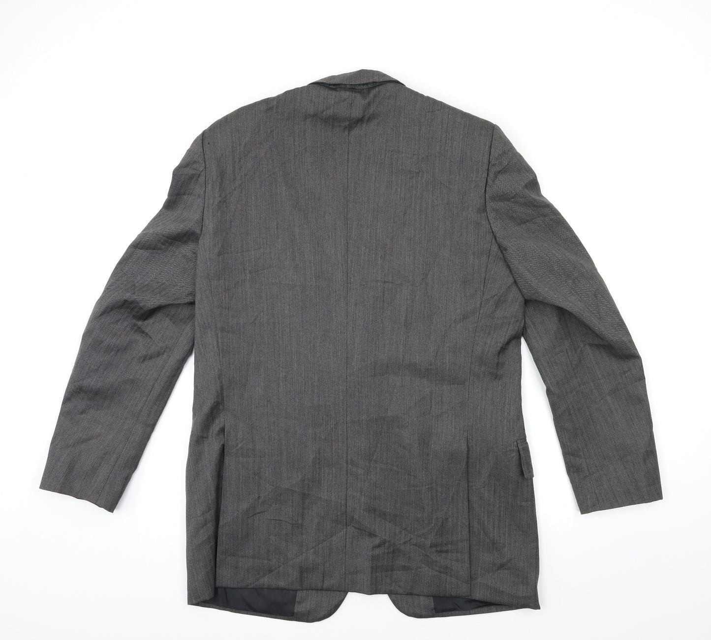 Preworn Mens Grey   Jacket Suit Jacket Size 40