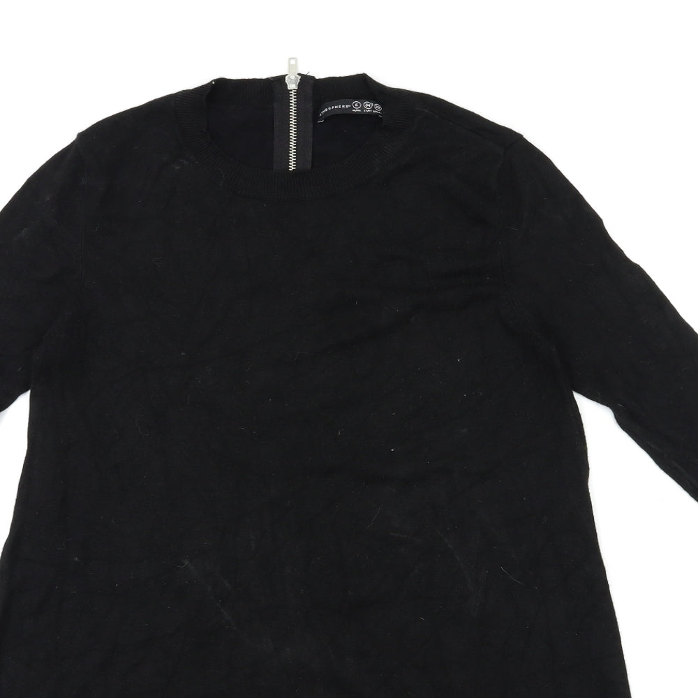 Atmosphere Womens Black   Jumper Dress  Size 6