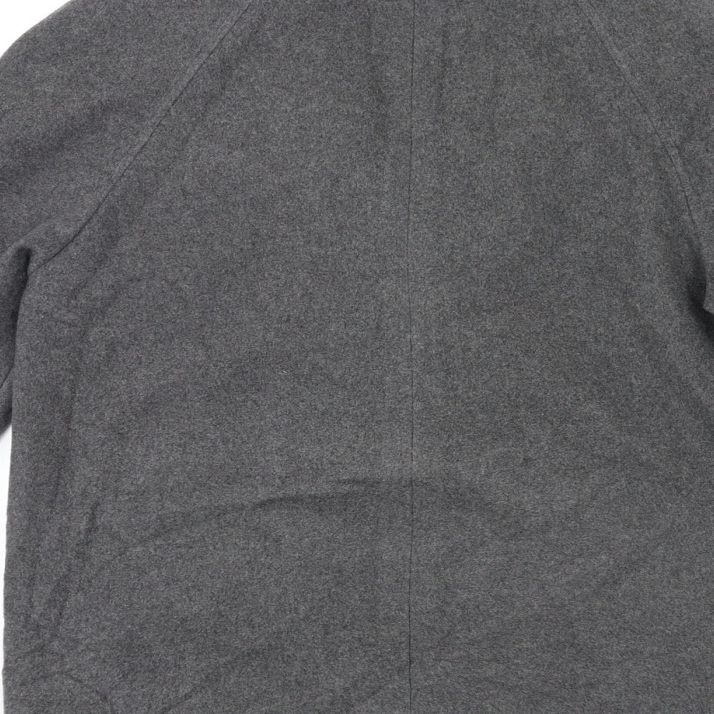 Gelco Womens Grey   Overcoat Coat Size 12