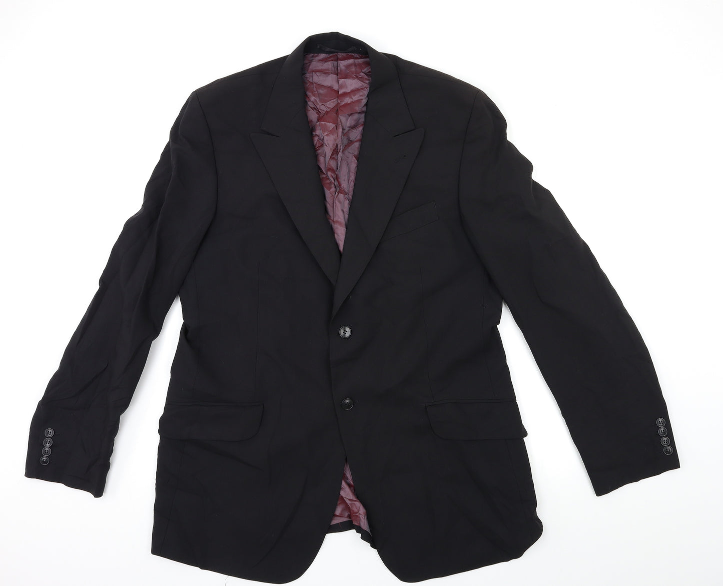 NEXT Mens Black   Jacket Suit Jacket Size 44