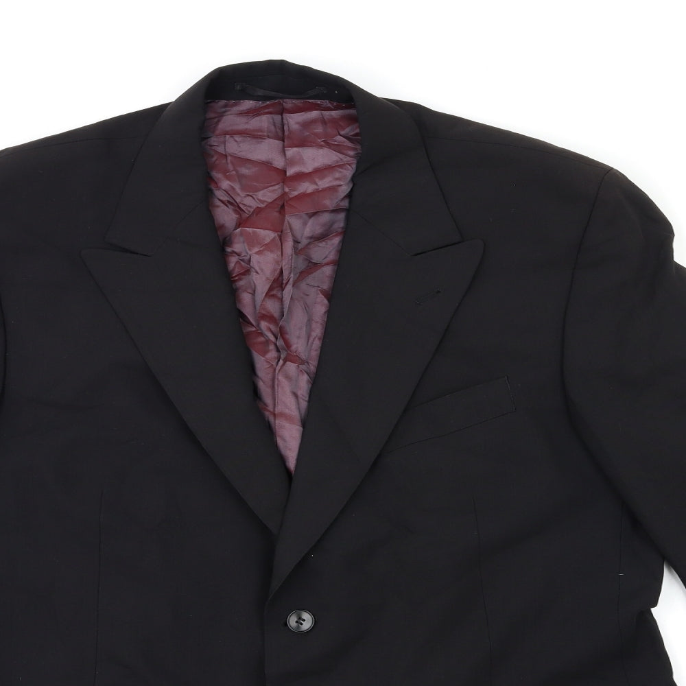 NEXT Mens Black   Jacket Suit Jacket Size 44
