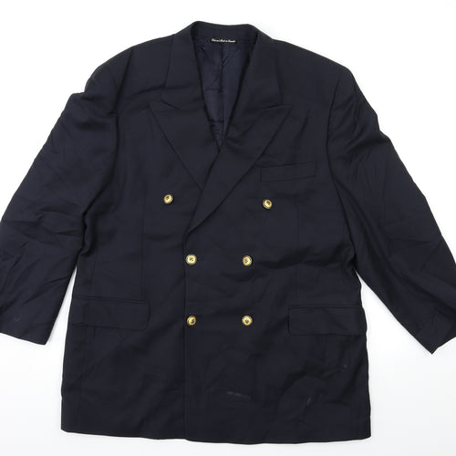 Jack Victor Mens Blue   Jacket Suit Jacket Size 44