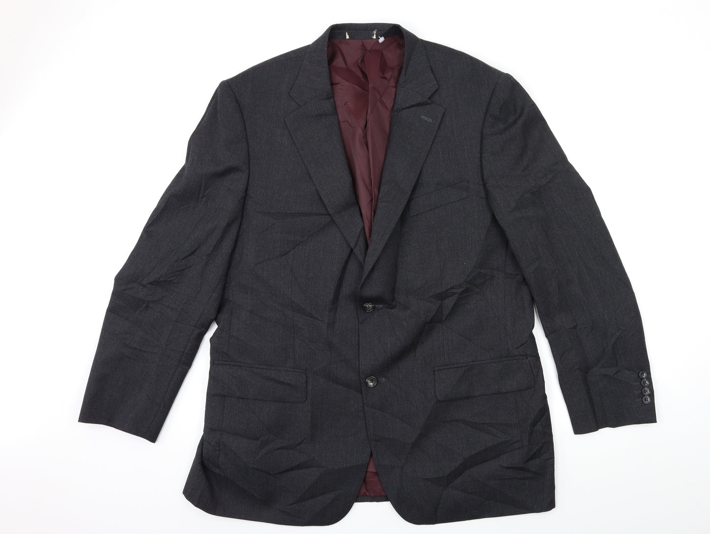 Marks and Spencer Mens Grey   Jacket Suit Jacket Size 44