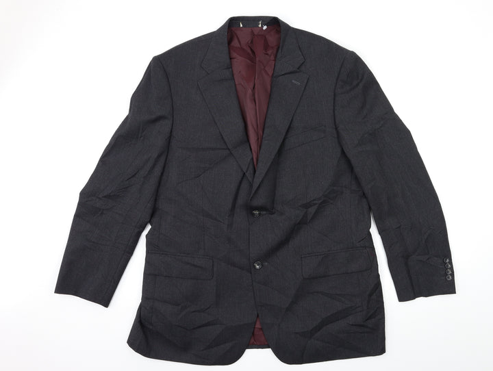 Marks and Spencer Mens Grey   Jacket Suit Jacket Size 44