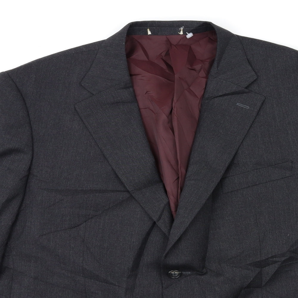 Marks and Spencer Mens Grey   Jacket Suit Jacket Size 44