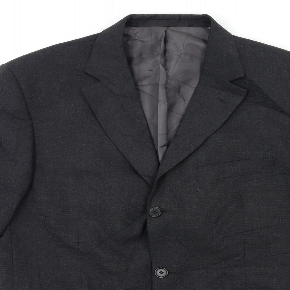 Marks and Spencer Mens Black   Jacket Suit Jacket Size 40