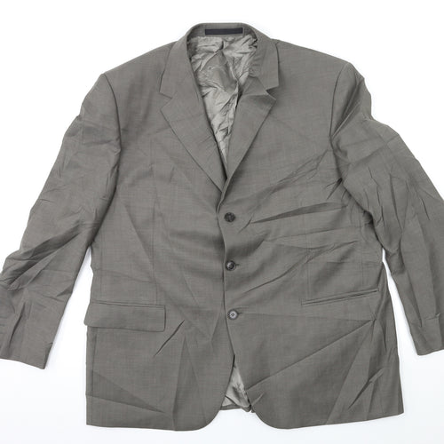 Marks and Spencer Mens Grey   Jacket Suit Jacket Size 46
