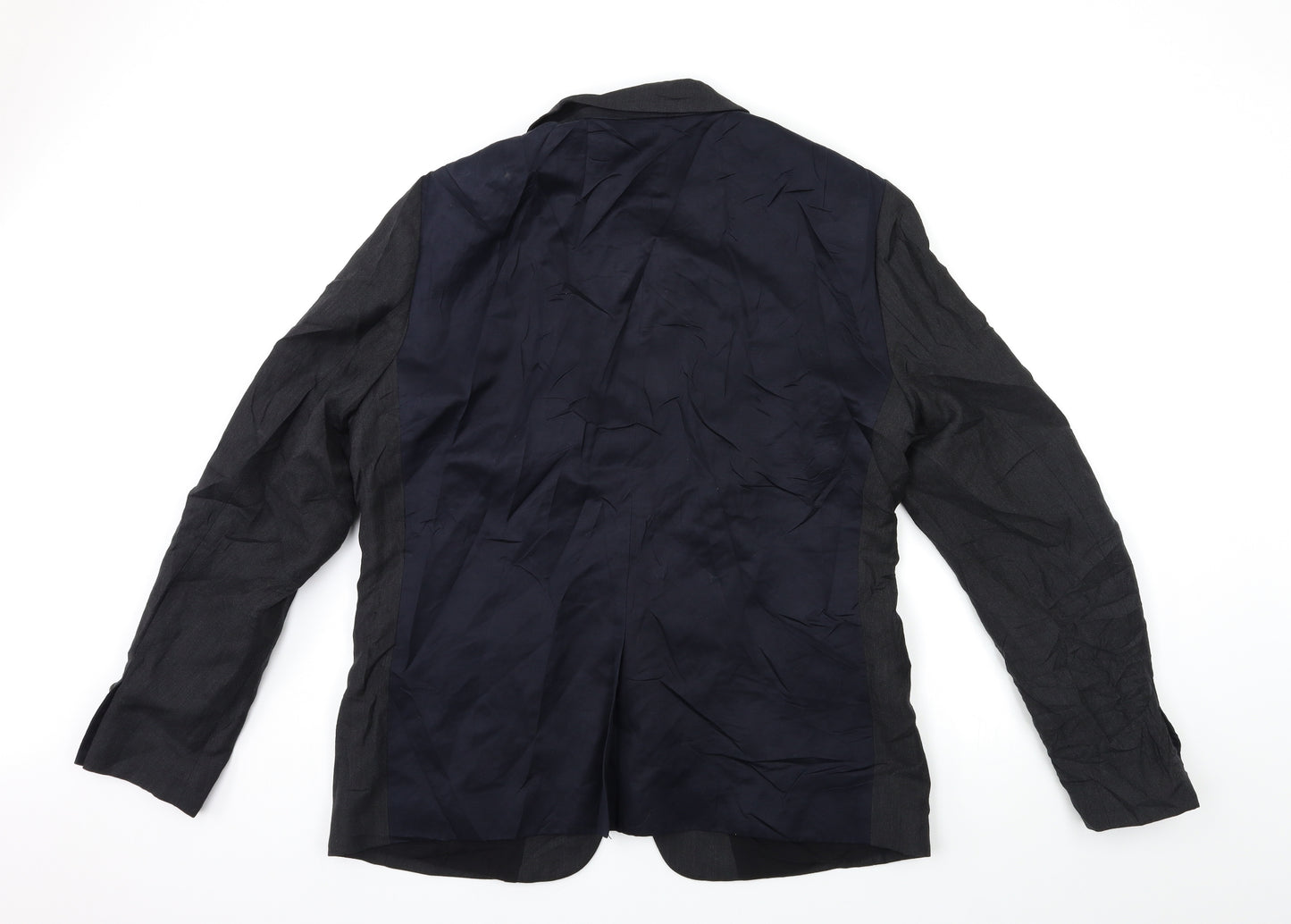 AllSaints Mens Black   Jacket Suit Jacket Size 42