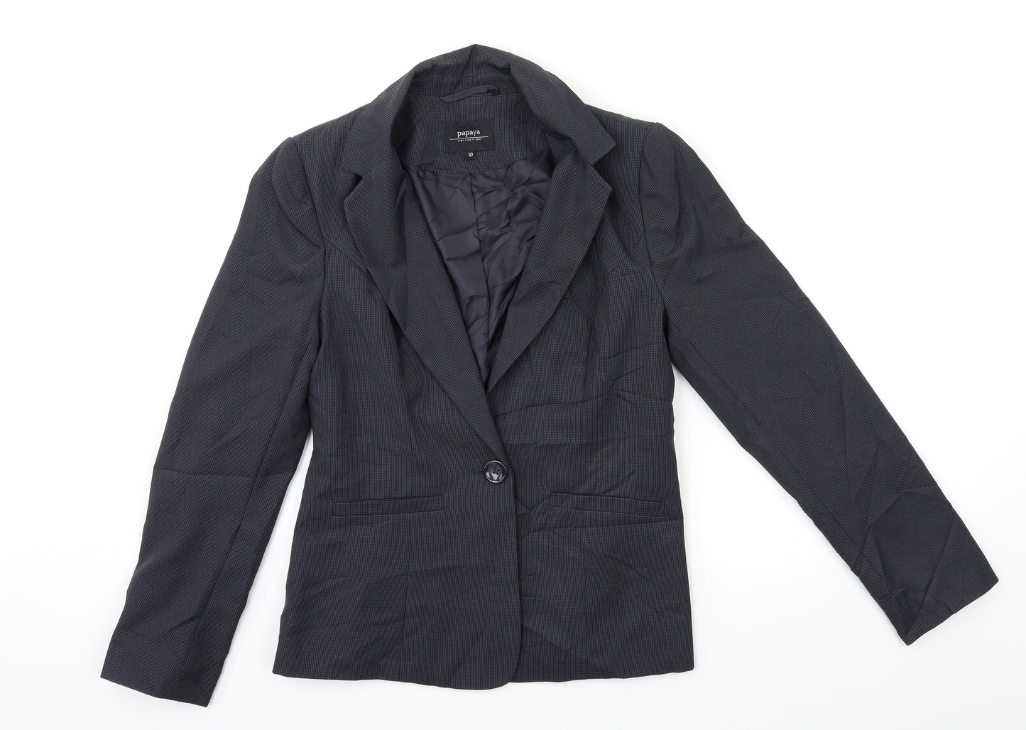 Papaya Womens Blue   Jacket  Size 10