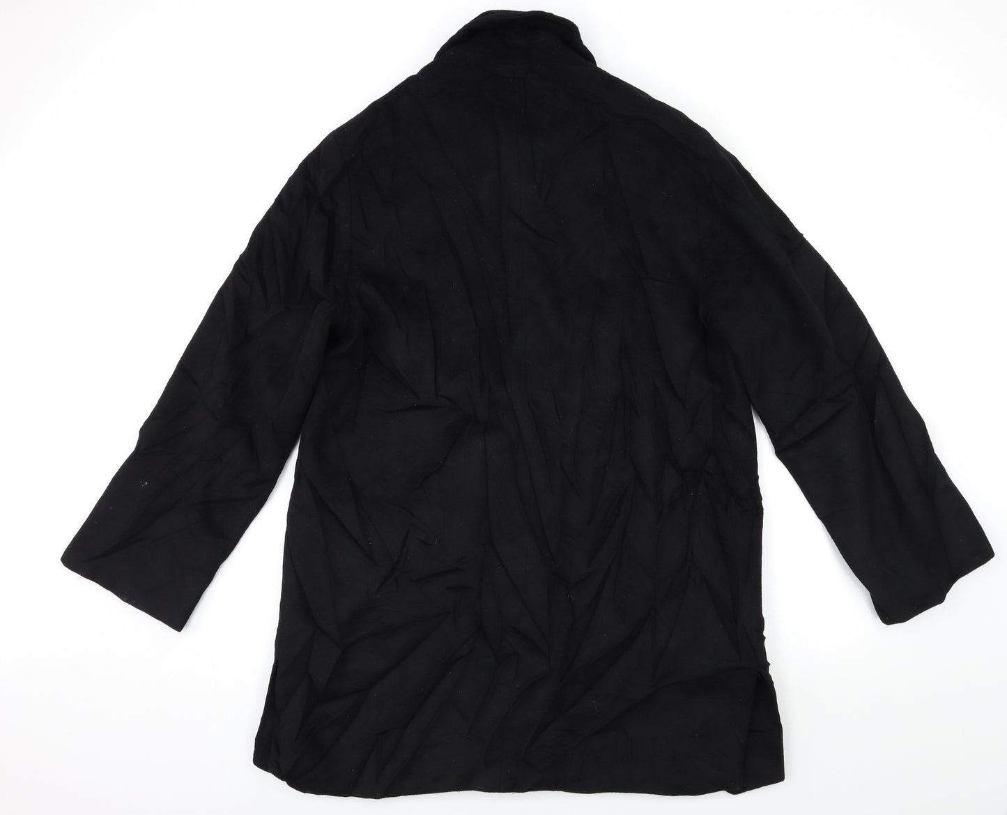 Viyella Womens Black   Overcoat Coat Size 12