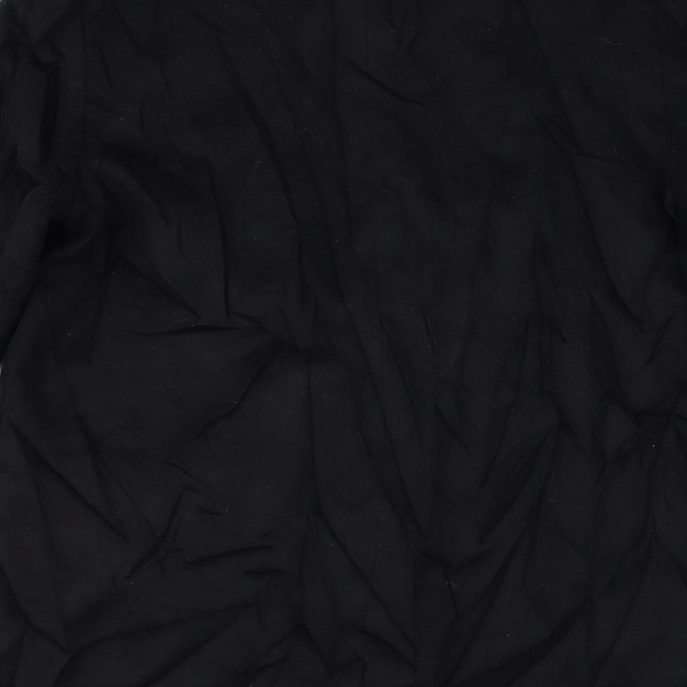 Viyella Womens Black   Overcoat Coat Size 12