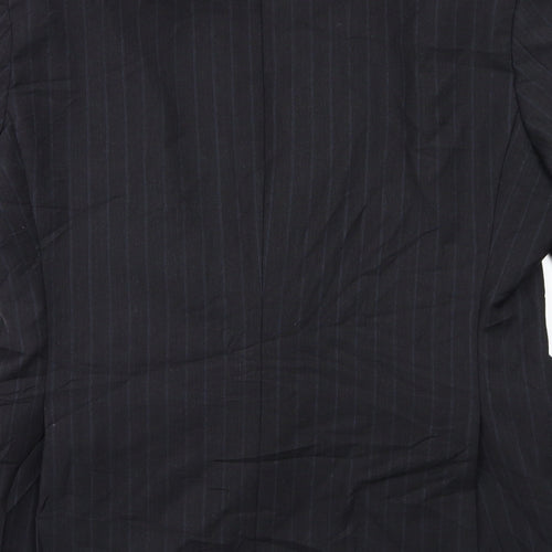 Marks and Spencer Mens Blue Striped  Jacket Suit Jacket Size 40