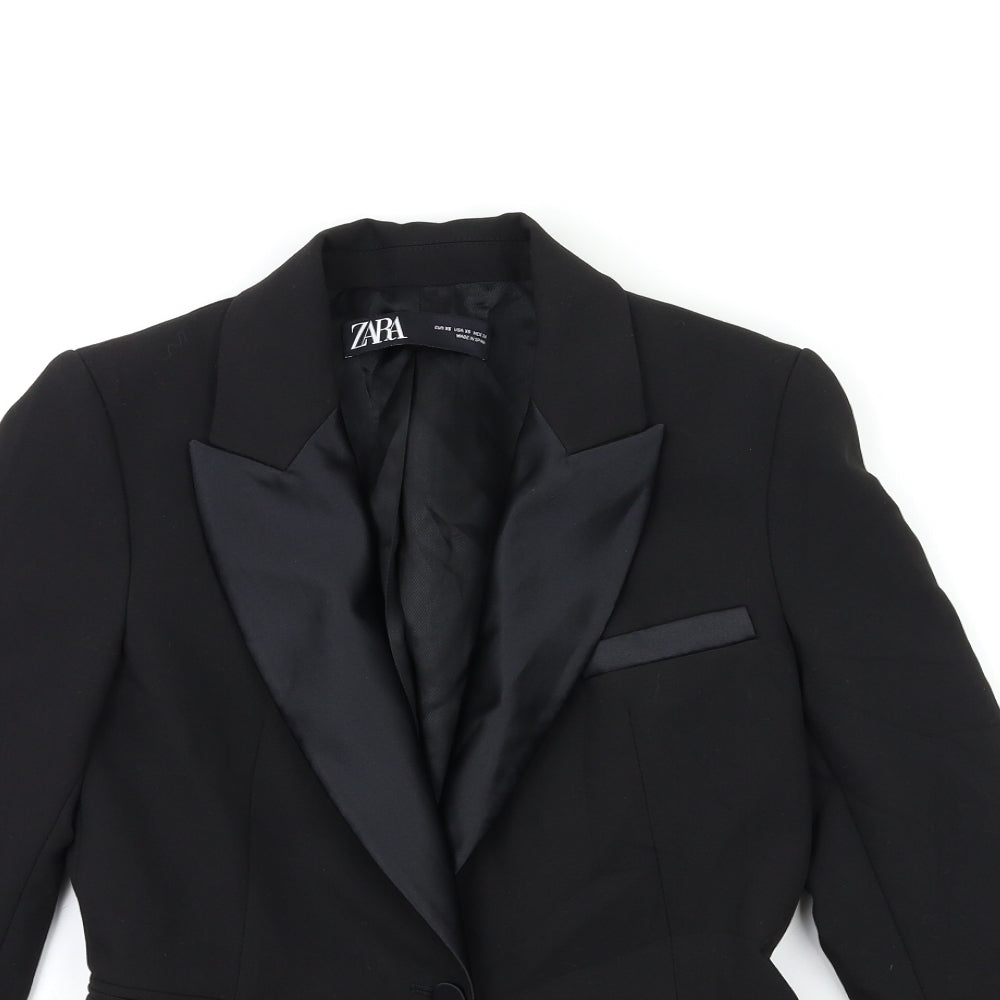Zara Womens Black   Jacket Blazer Size XS