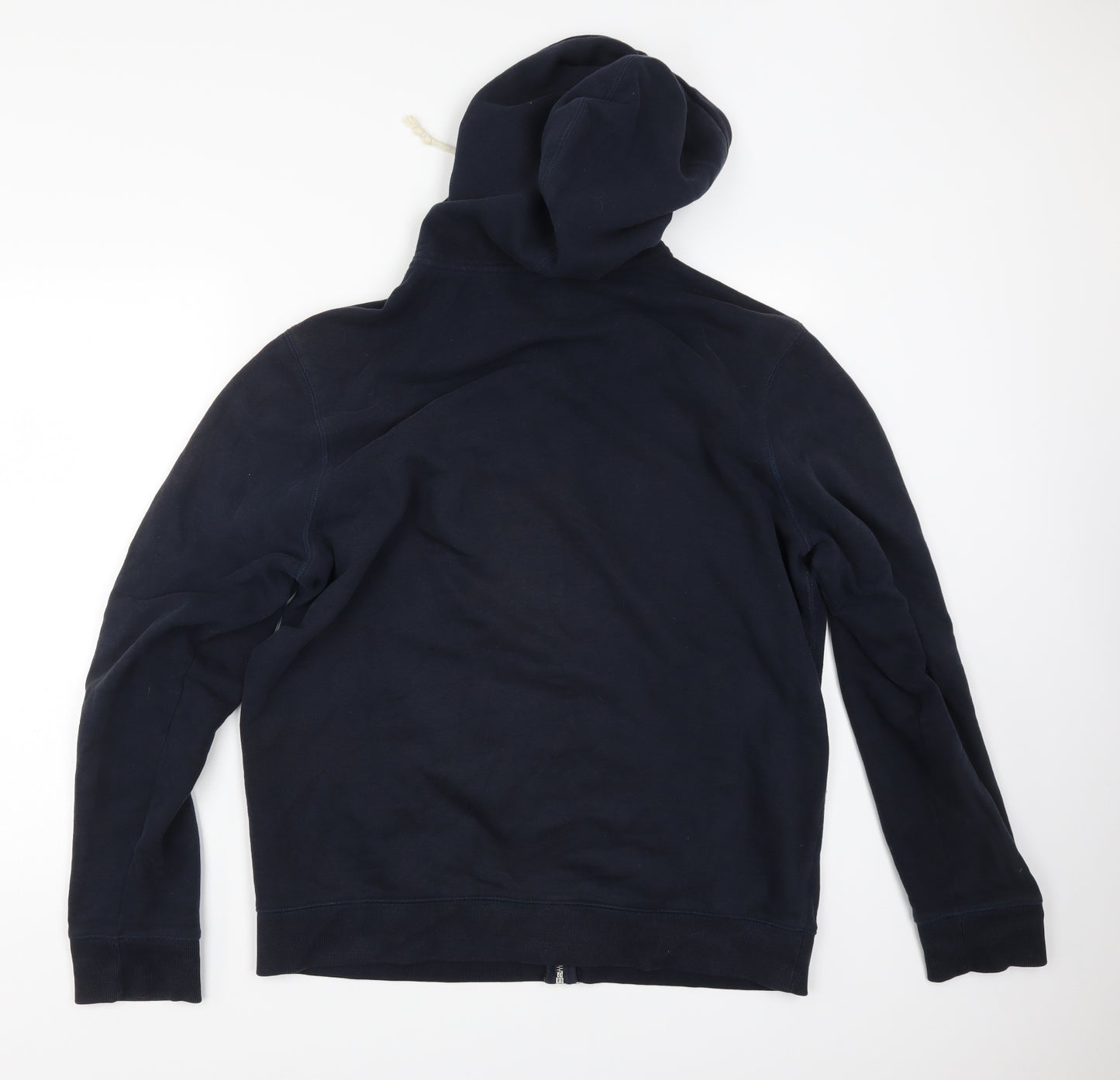 TU Mens Blue   Full Zip Hoodie Size L