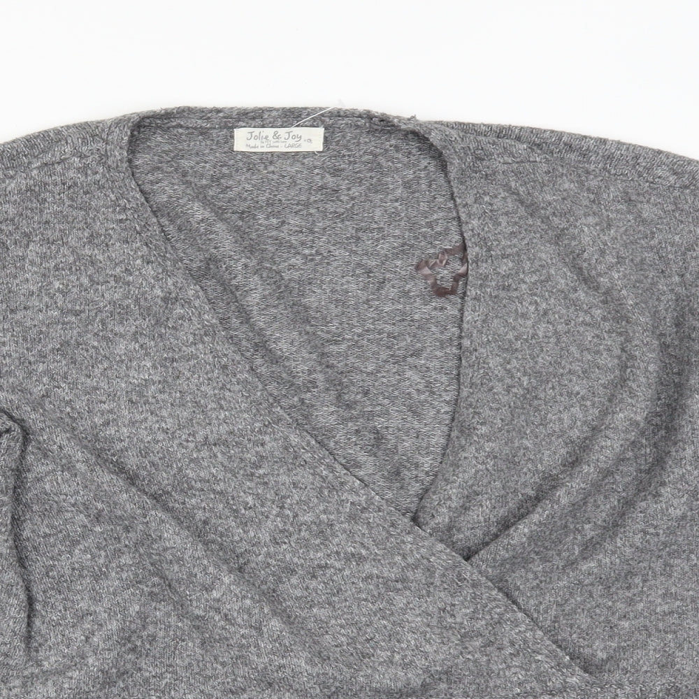 Jolie & Joy Womens Grey   Pullover Jumper Size L
