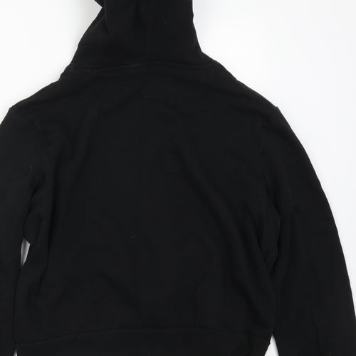 New Look Womens Black   Full Zip Hoodie Size 16