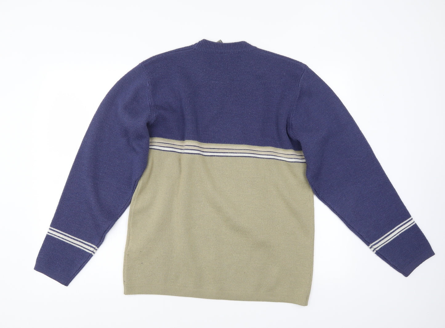 Sonneti Mens Blue   Pullover Jumper Size M