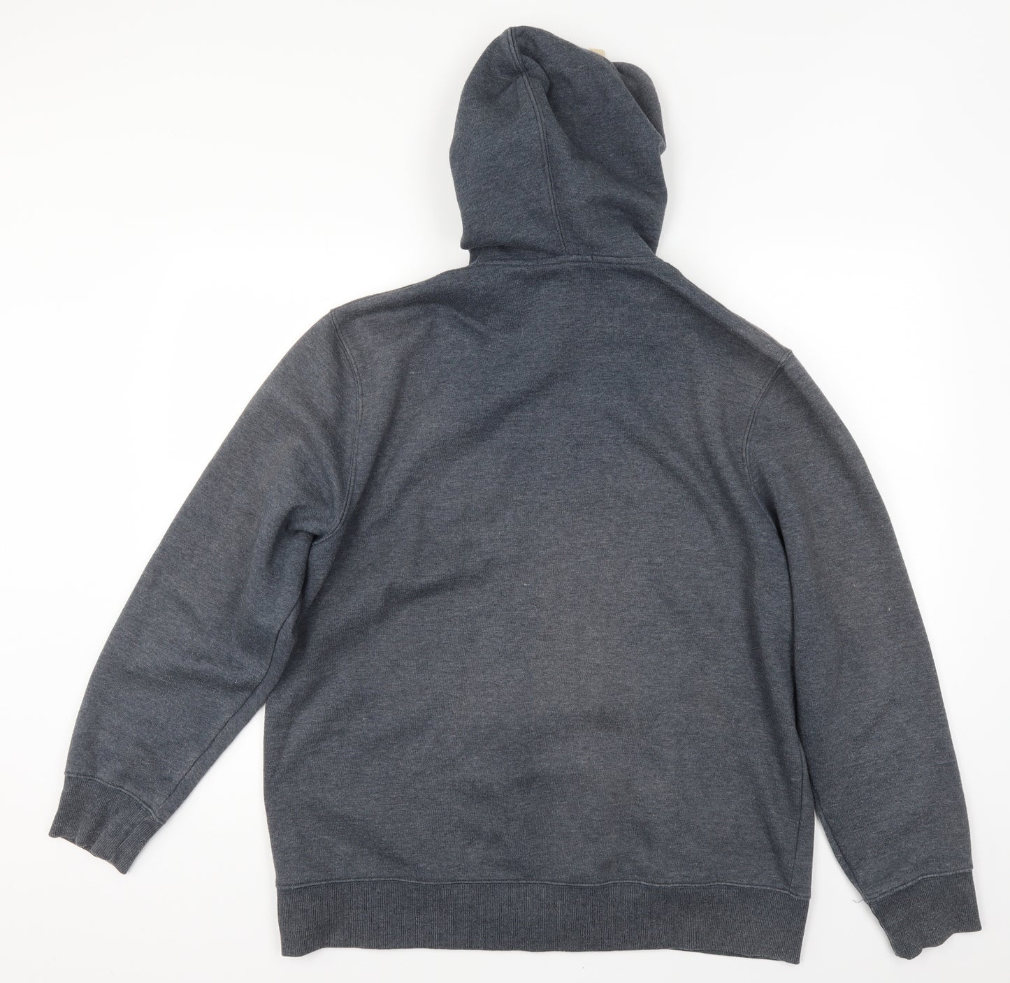 George Mens Blue   Full Zip Hoodie Size L