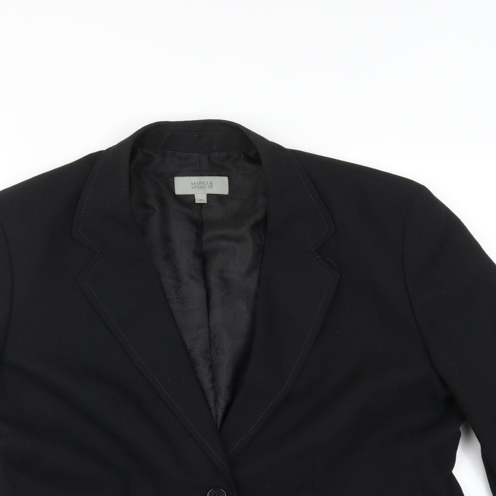 Marks and Spencer Womens Black   Jacket  Size 16