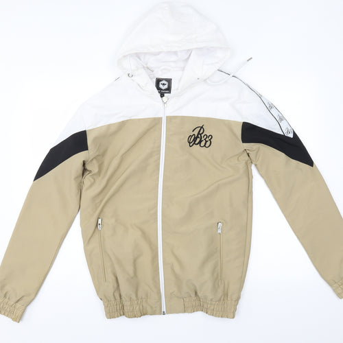 Bee Inspired Mens Beige   Jacket  Size S