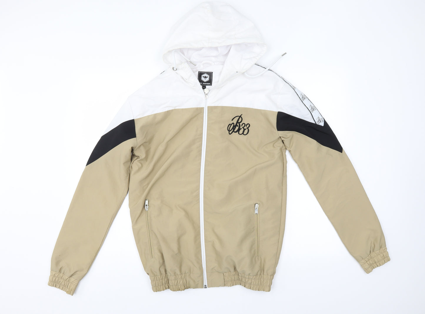 Bee Inspired Mens Beige   Jacket  Size S