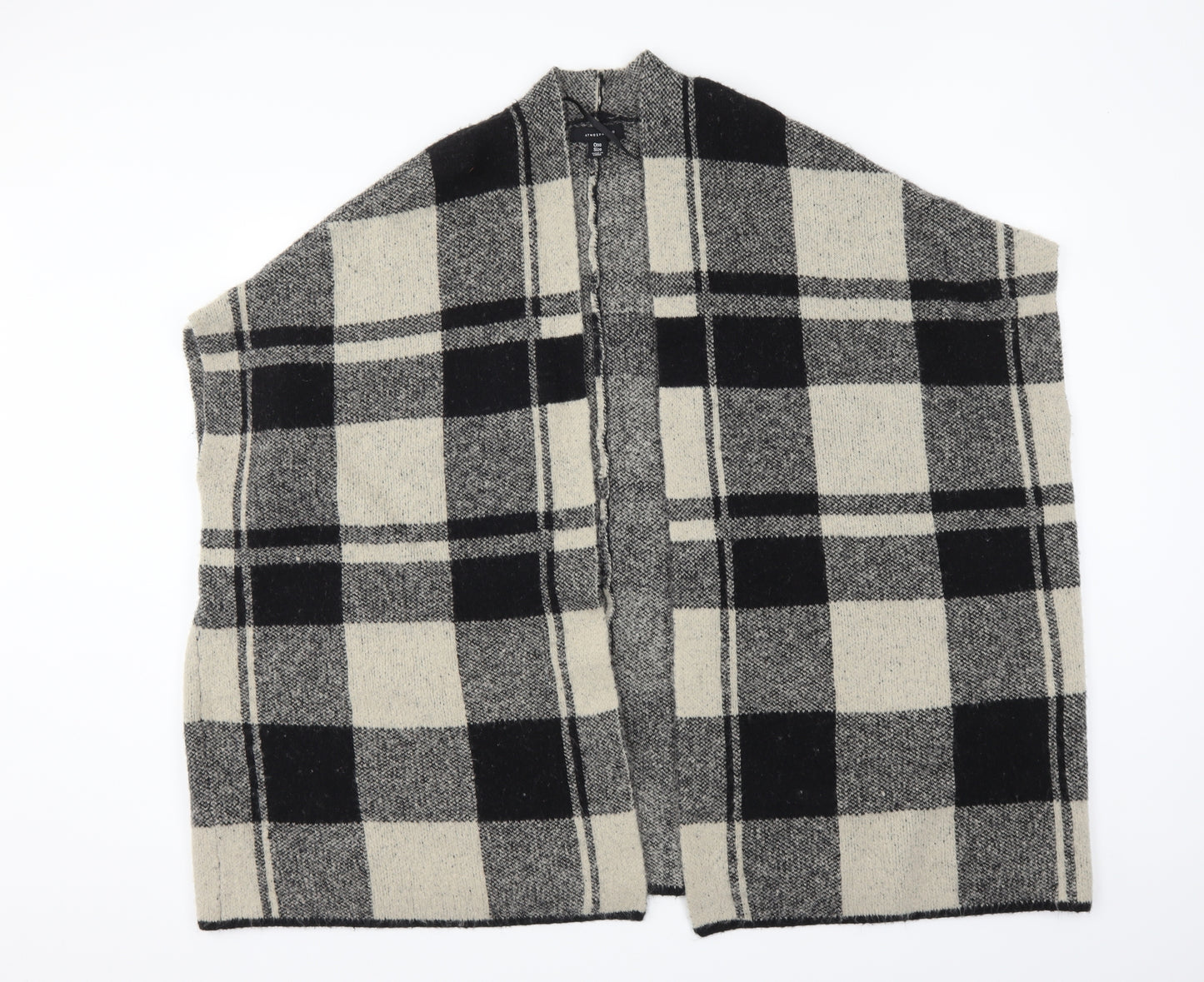 Primark Womens Beige Check  Tunic Jumper One Size  - Waist coat