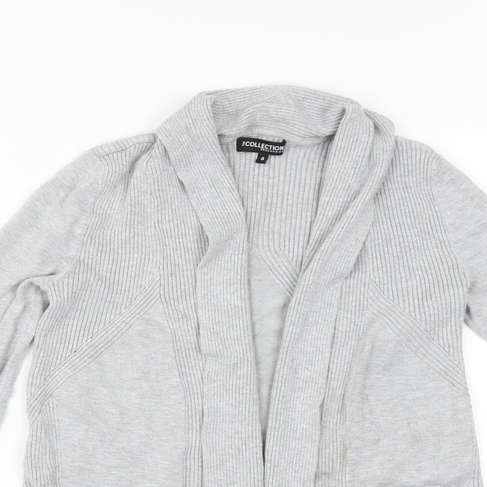 Debenhams Womens Grey   Cardigan Jumper Size 8