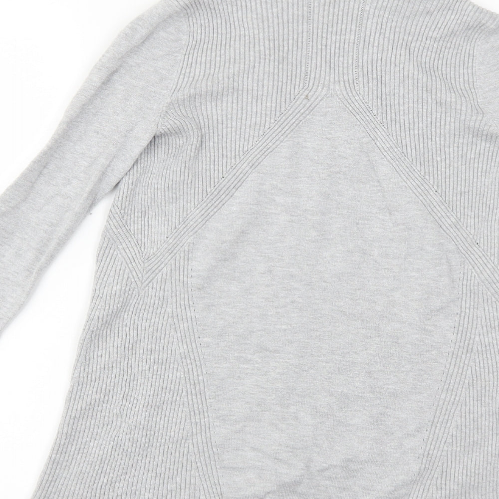 Debenhams Womens Grey   Cardigan Jumper Size 8