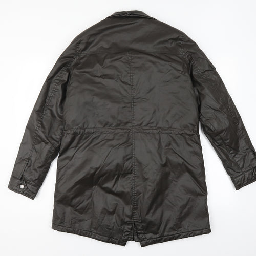 Papaya Womens Brown   Anorak Coat Size 14
