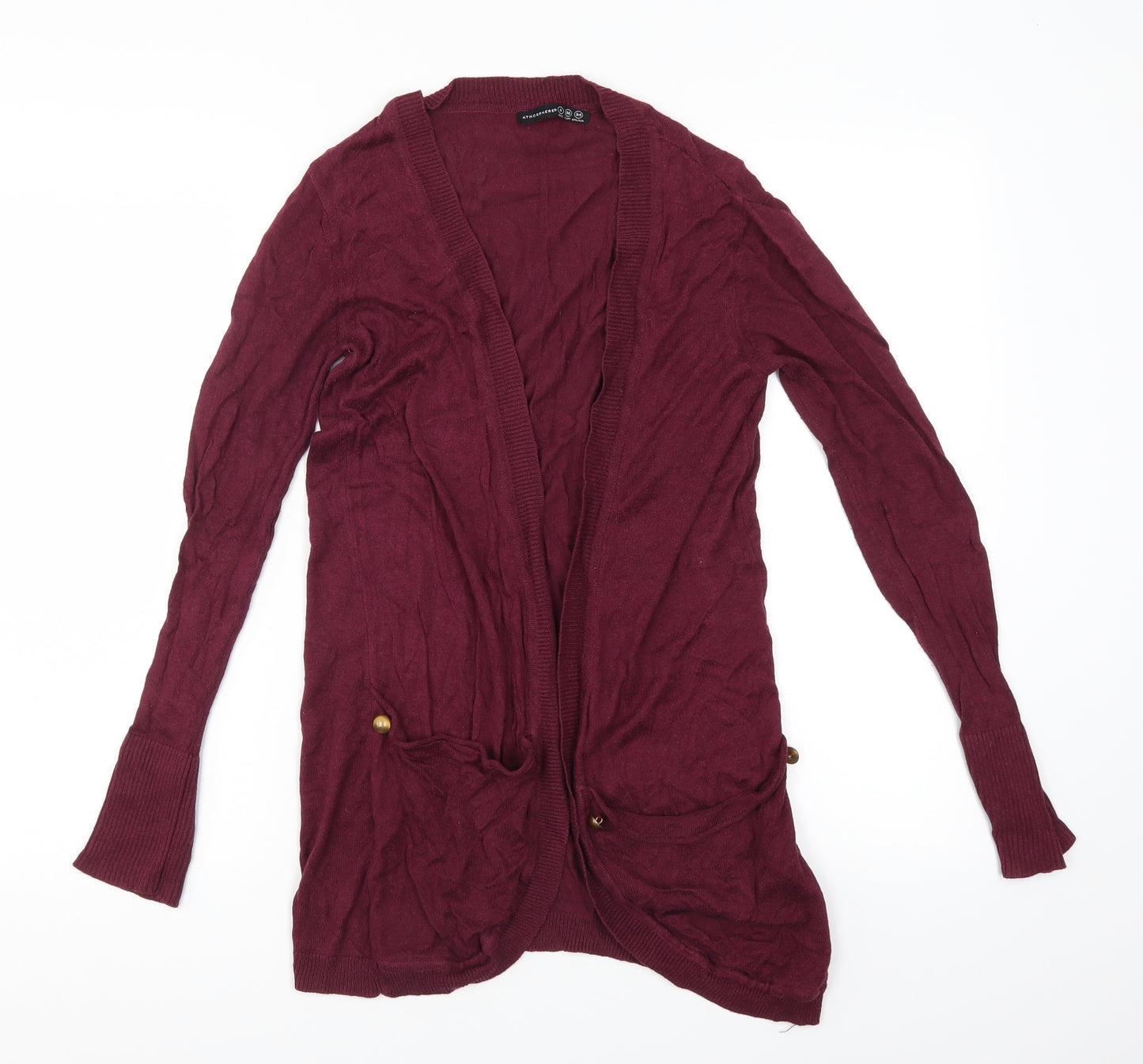Primark Womens Red   Cardigan Jumper Size 8