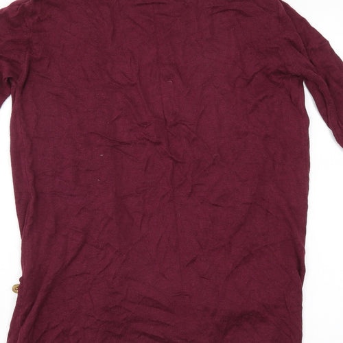 Primark Womens Red   Cardigan Jumper Size 8