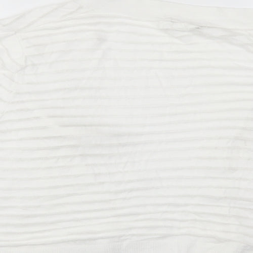 TU Womens White   Cardigan Jumper Size 24