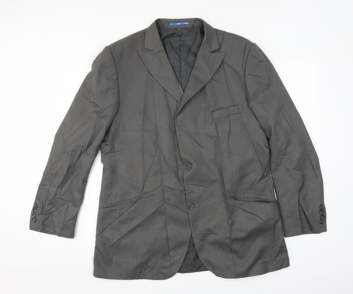 Willson Mens Grey   Jacket Suit Jacket Size 44