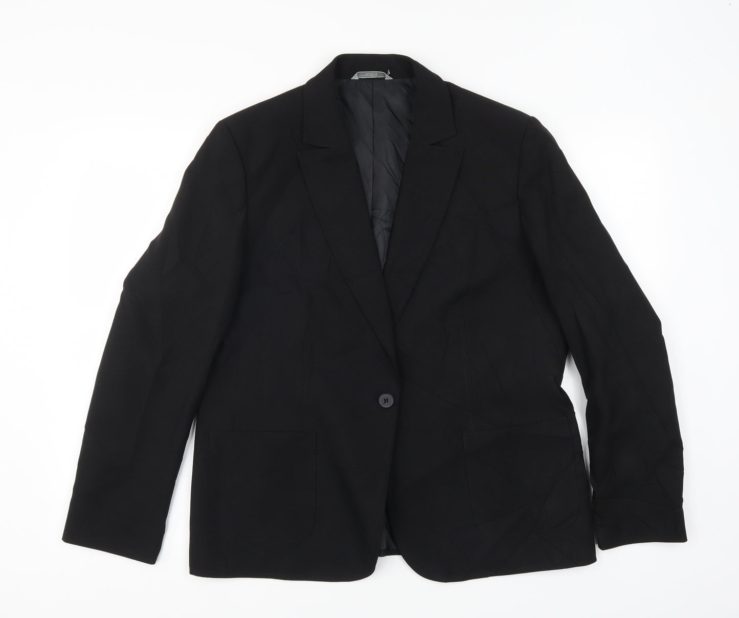 Marks and Spencer Womens Black   Jacket Suit Jacket Size 16