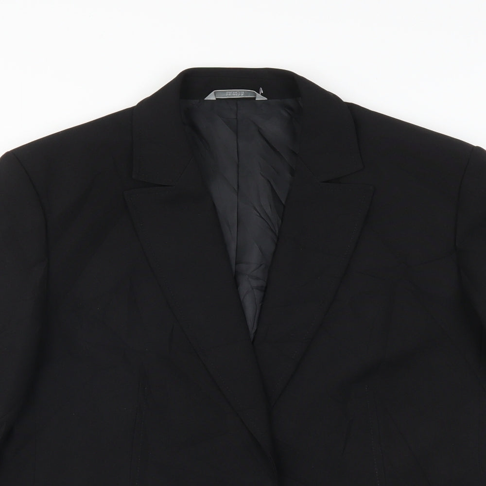 Marks and Spencer Womens Black   Jacket Suit Jacket Size 16