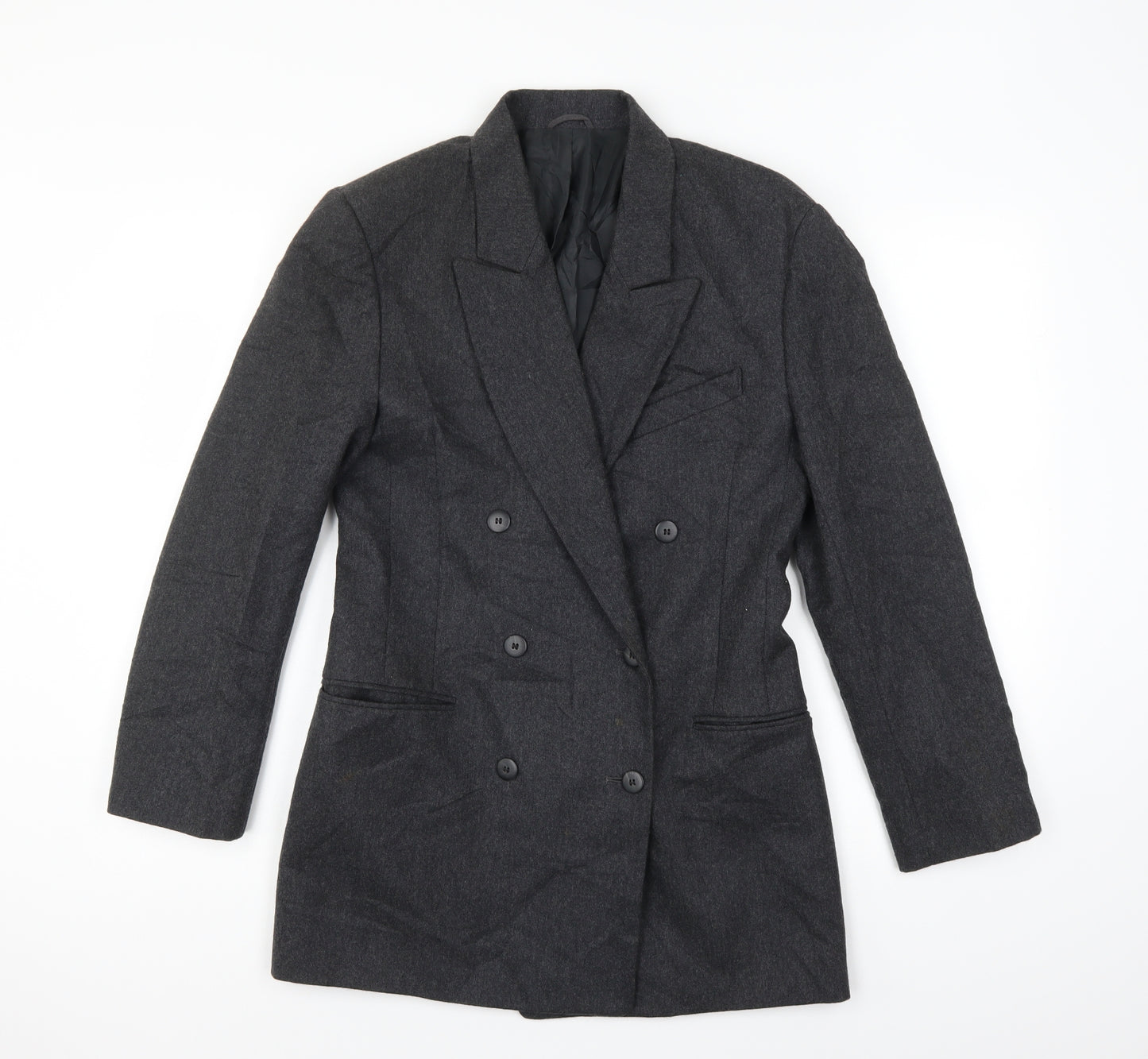 Marks and Spencer Womens Grey   Jacket Suit Jacket Size 10