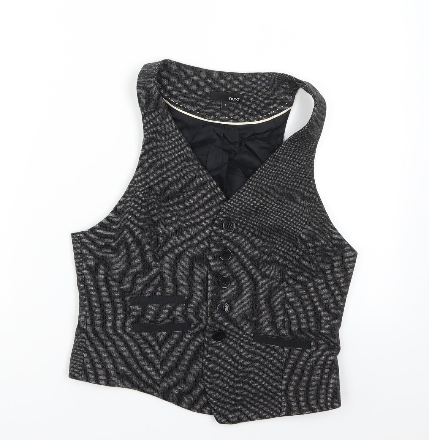 NEXT Womens Grey   Jacket Suit Waistcoat Size 8