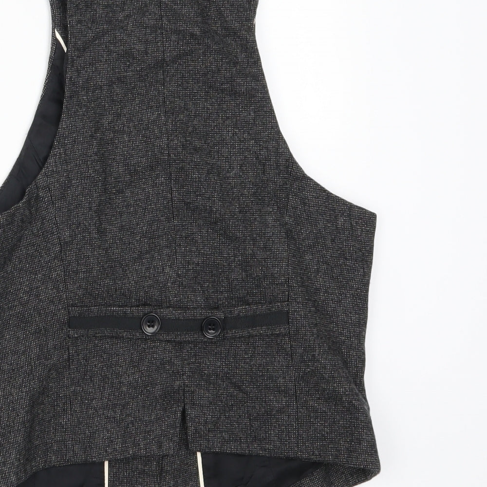 NEXT Womens Grey   Jacket Suit Waistcoat Size 8